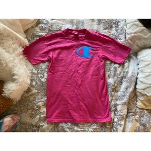 Pink & Blue Champion Tee 💞